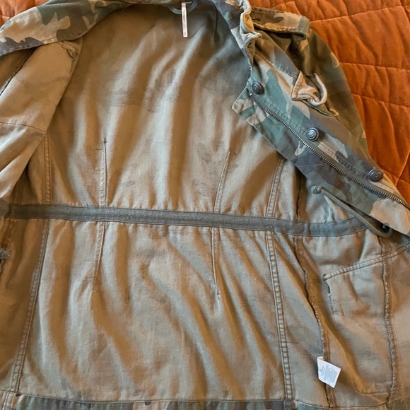 Free people camo jacket - Picture 7 of 7